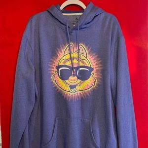 Disney Chip n Dale Pullover Hoodie Rescue Rangers Size XL